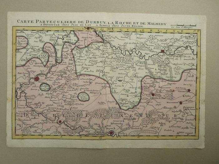 België - Durbuy / La Roche / Malmedy; Jan de Lat / Jacob, Boeken, Atlassen en Landkaarten