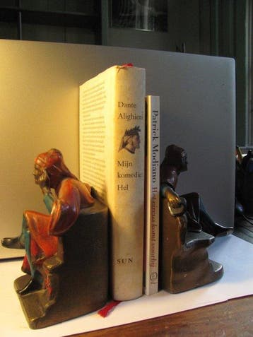 Pompeian Bronze Cy - Boekensteunen (2) - Brons - Bronzen