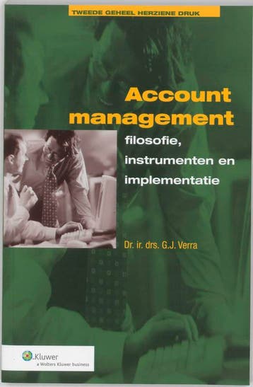 Account management 9789013007237 G.J. Verra, Verzenden, G.J. Verra