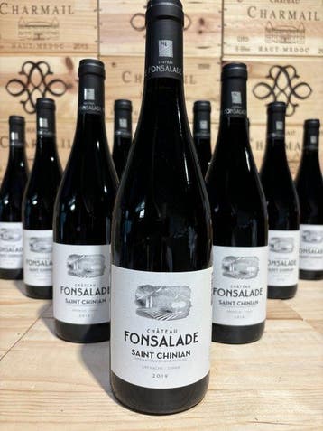2019 Château Fonsalade - Saint-Chinian - 12 Flessen (0.75, Verzamelen, Nieuw