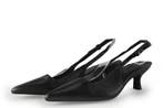 Sacha Slingbacks in maat 39 Zwart, Verzenden, Zwart, Zo goed als nieuw, Sacha