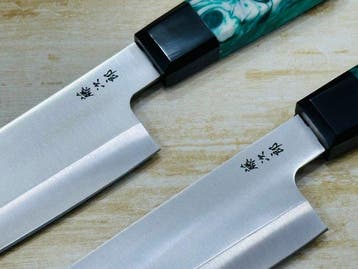 Keukenmes - Deba - Handafgewerkte Japanse Deba-messenset -
