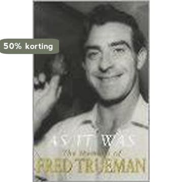 As it Was 9781405041485 Fred Trueman, Verzenden, Gelezen, Fred Trueman