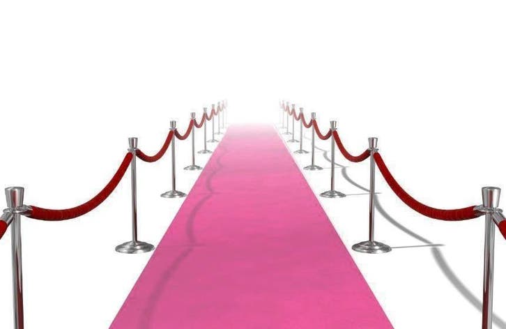 Roze Loper 50cm 4,5m, Hobby en Vrije tijd, Feestartikelen, Nieuw, Verzenden