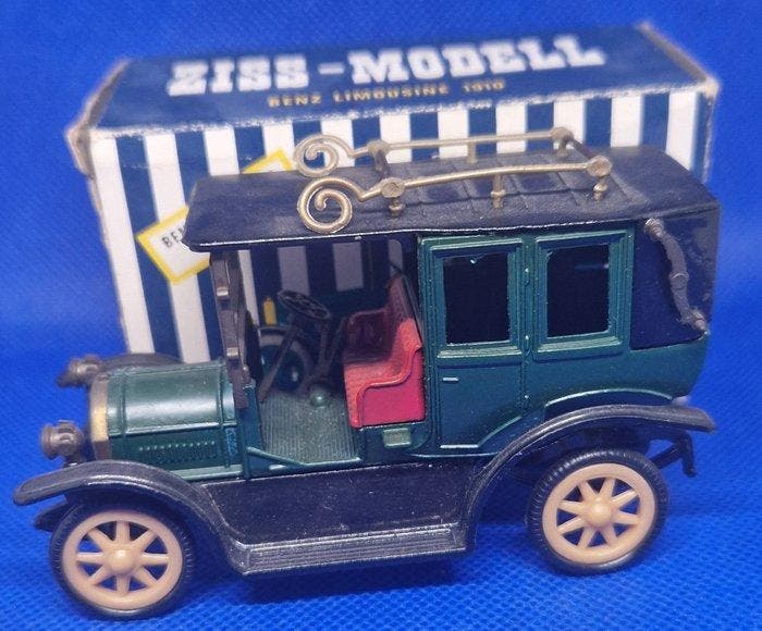 Ziss R-W 1:43 - Modelauto (2) - Benz Limousine 1910, Adler, Hobby en Vrije tijd, Modelauto's | 1:5 tot 1:12