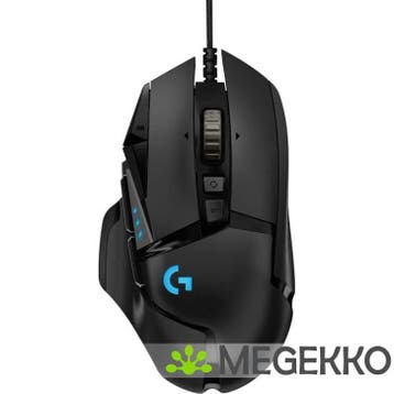 Logitech G G502 Hero Zwart Gaming Muis, Informatique & Logiciels, Verzenden