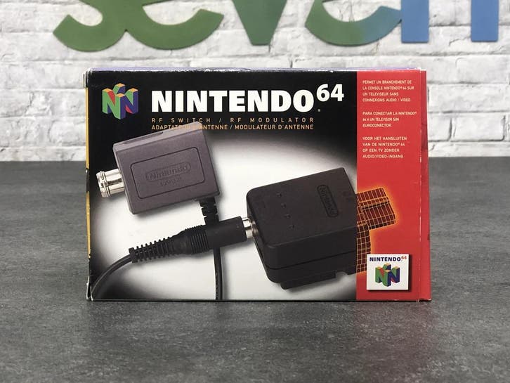 Originele Nintendo RF-Switch Second Gen [Complete], Games en Spelcomputers, Spelcomputers | Nintendo 64, Verzenden