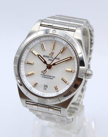 Breitling - Chronomat 36 - A10380 - Femme - 2020 et après, Handtassen en Accessoires, Horloges | Heren, Nieuw