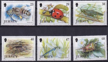 Jersey - 2002 - Insecten - Postfris, Timbres & Monnaies, Verzenden