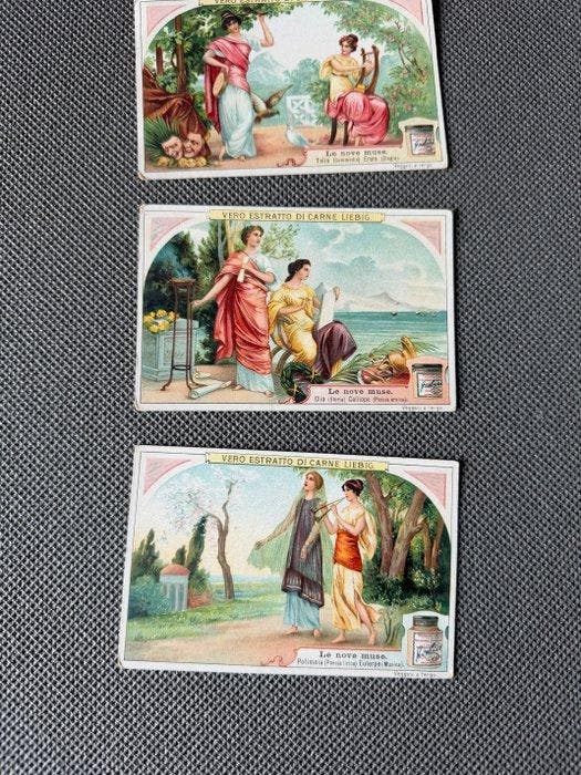 Liebig - 6 Card - Liebig, Verzamelen, Overige Verzamelen