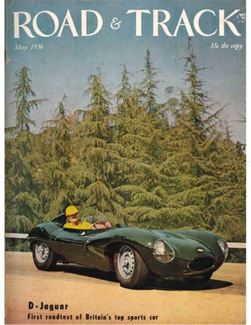 1956 ROAD AND TRACK MAGAZINE MEI ENGELS, Nieuw