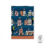 25x Sinterklaas Cadeauzak Straat Pakjesavond 17x25cm, Ophalen of Verzenden, Nieuw, Cadeauzakje