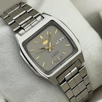 Seiko - Seiko 5 Automatic Day-Date - Sans prix de réserve -, Bijoux, Sacs & Beauté, Montres | Anciennes | Antiquités