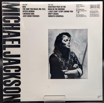 Michael Jackson - Bad - 1st US pressing - Sealed -, Nieuw in verpakking