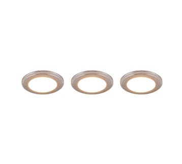 Trio ARGUS inbouwspot | LED | chroom | Ø 8,2 cm | IP20 | 4W,, Verzenden, Nieuw