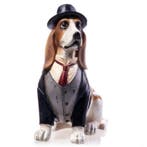 Figurine - Dressed dog - Résine