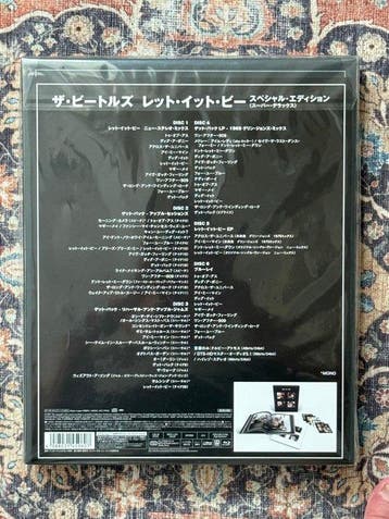 Beatles - Let It Be 2001 Deluxe CD/BluRay Boxset - Japan -