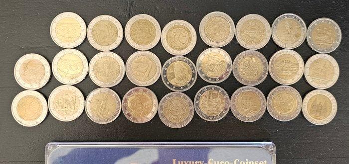 Europa. Euro 1999/2024 (Ruim 100 verschillende euromunten), Postzegels en Munten, Munten | Europa | Niet-Euromunten