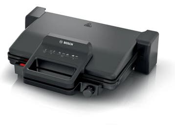 Bosch TCG3323 - Contactgrill - Cool touch handgreep - Zwart, Verzenden, Zo goed als nieuw