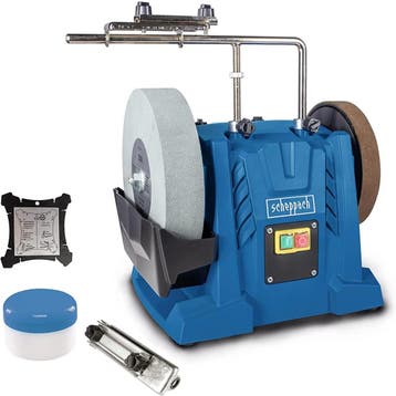 Scheppach Waterslijper 200W | -54% Retour deal | Sla toe!, Verzenden, Werkbankslijpmachine