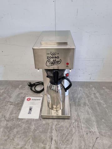 RVS Zorro Koffiemachine Koffieautomaat 230V Horeca, Zakelijke goederen, Horeca | Keukenapparatuur, Ophalen of Verzenden, Nieuw in verpakking