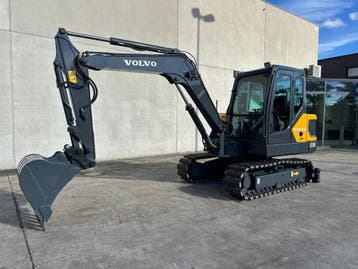Veiling: Midigraafmachine Volvo EC55D Diesel 2021, Ophalen