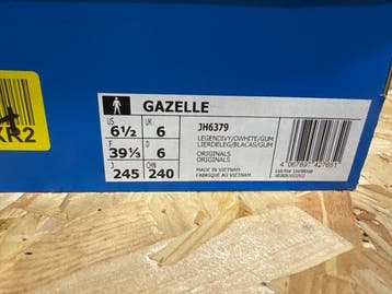 Adidas - Gazelle - Sneakers - Maat: EU 39.5 - Nieuw met tags