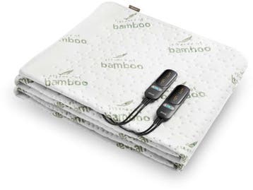 Duux Snooze Bamboo - Elektrisch Onderdeken - 6 warmtestanden, Verzenden