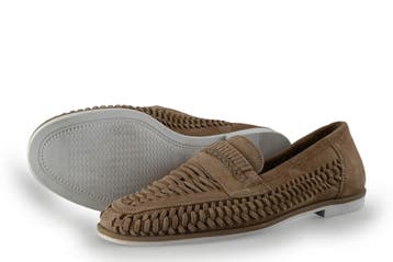 Manfield Loafers in maat 42 Beige, Kleding | Heren, Schoenen, Loafers, Manfield, Overige kleuren, Verzenden