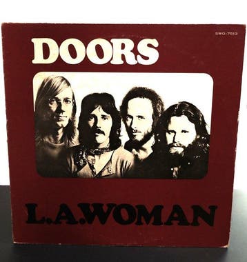 Doors - L.A. Woman: 1st Press Japanese Blue Label LP - LP