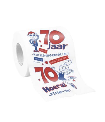 Toiletpapier 70 Jaar, Verzenden
