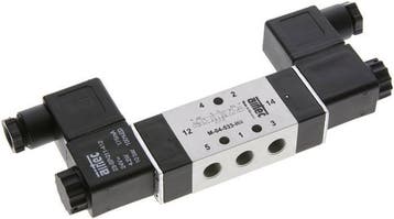 electrovanne centrale déchappement 5/3 G1/8 12V DC, Verzenden