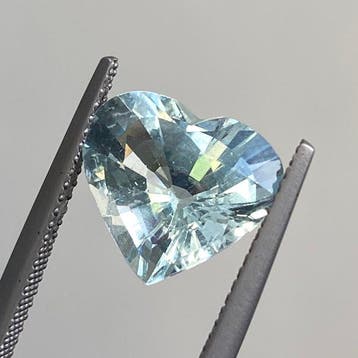 Zonder minimumprijs Aquamarijn - 4.26 ct - nternational, Bijoux, Sacs & Beauté, Pierres précieuses