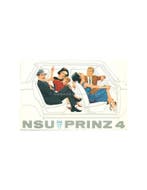 1962 NSU PRINZ 4 BROCHURE NEDERLANDS, Ophalen of Verzenden