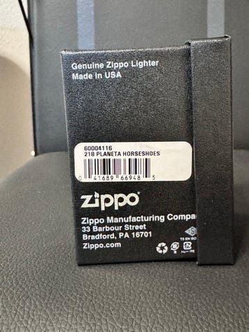 Zippo - 218 Planeta Horseshoes - Zonder minimumprijs -, Verzamelen, Nieuw