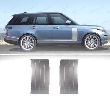 ENTRÉES DAIR LATÉRALES POUR RANGE ROVER VOGUE 18- ARGENT, Verzenden