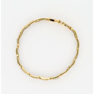 Armband - 18 karaat Geel goud, Witgoud Diamant (Natuurlijk), Bijoux, Sacs & Beauté, Bracelets
