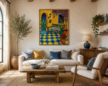 Corina Schroeder - Siesta in the spanish patio XL