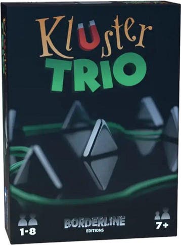 KLUSTER TRIO - GERONIMO GAMES - MAGNETIC SPEL - VANAF 7 J..., Verzenden, Nieuw