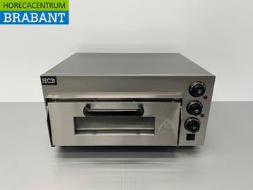 Four à pizza HCB en acier inoxydable 40 cm pierre 230V, Articles professionnels, Verzenden