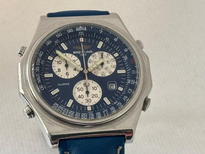 Breitling - Jupiter Pilot Chronograph - A59028 - Heren -, Handtassen en Accessoires, Horloges | Heren