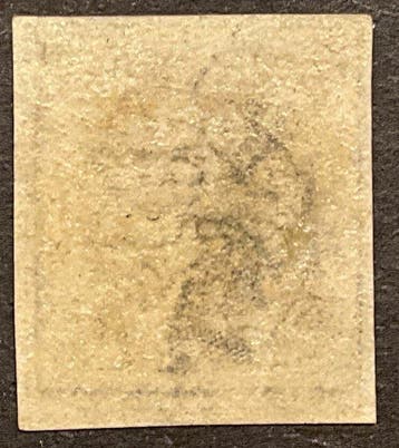 België 1849 - Leopold I - Epaulet 1 - 10c Bruin - positie 25, Gestempeld