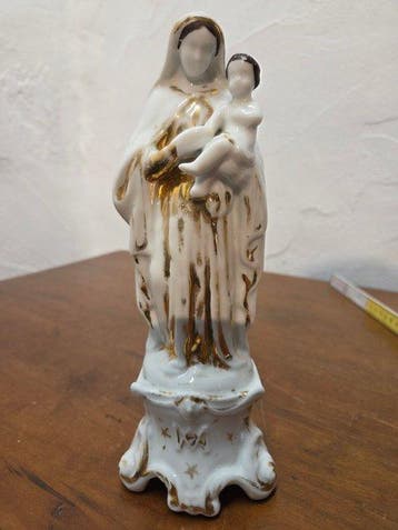 Vieille Bruxelles - Statue - Vierge à lEnfant - 23 cm -