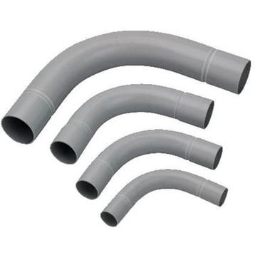 Bochten voor rechte PVC buis - Donker Grijs Ral 7037, 20 mm, Doe-het-zelf en Bouw, Ophalen of Verzenden, Nieuw