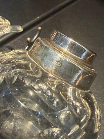 Nederlandse inktpot - Inktpot - Zilver, Antiek en Kunst