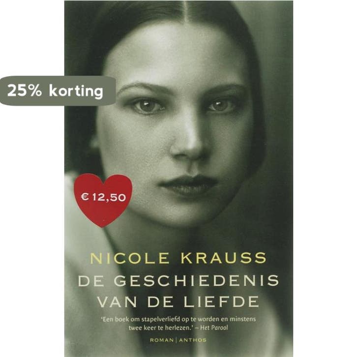 De geschiedenis van de liefde 9789041410672 Nicole Krauss, Livres, Romans, Envoi