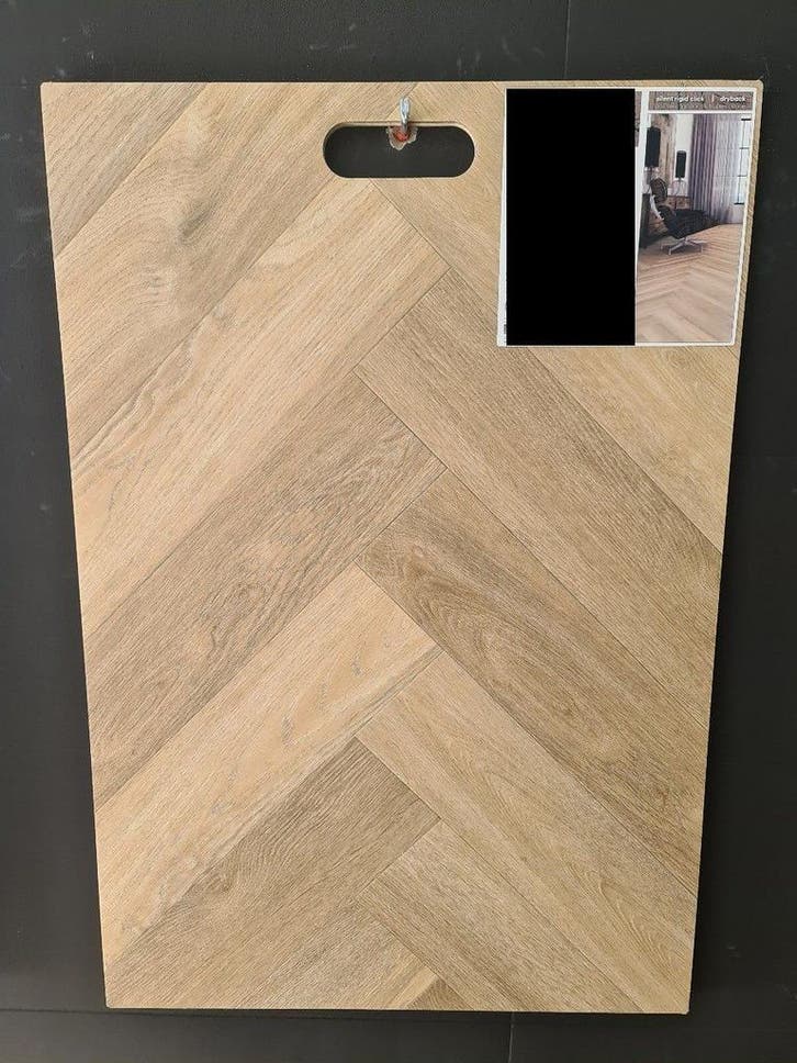Floorlife / Ambiant YUP Herringbone Visgraat PVC Plak, Doe-het-zelf en Bouw, Vloerdelen en Plavuizen, Ophalen of Verzenden