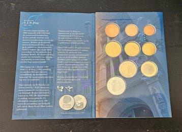 Nederland. Year Set (BU) 2008 Muntmeesters (met zilveren, Postzegels en Munten