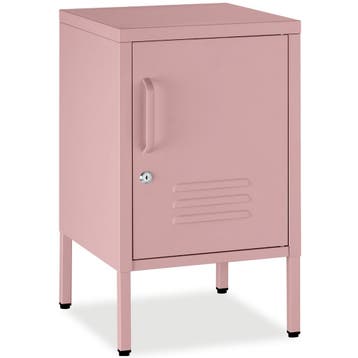 Nachtkastje Baker, magneetsluiting, verstelbare plank - roze, Huis en Inrichting, Verzenden, Nieuw