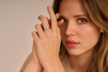 Ring - 14 karaat Geel goud - 2.50ct. tw. Diamant (Lab-grown), Handtassen en Accessoires, Ringen, Nieuw
